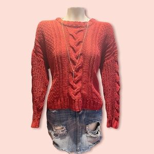 Terracotta long sleeve shirt